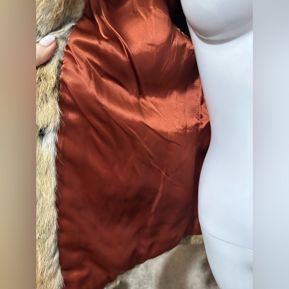 Opera Brown Fur Coat - Picture 5 of 11